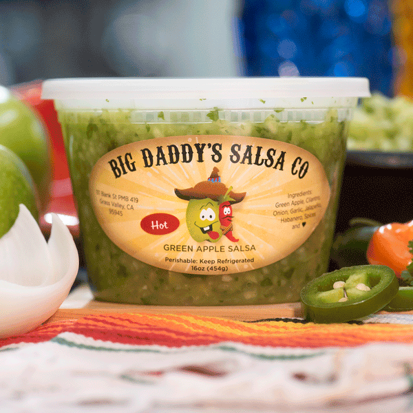 Big Daddy's Green Apple Salsa - Hot